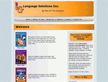 Tablet Screenshot of languagesolutionsinc.com